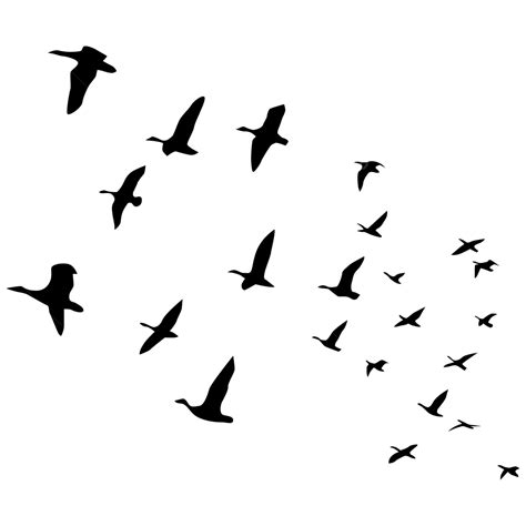 paint  flying bird silhouette  richard tomlin blog