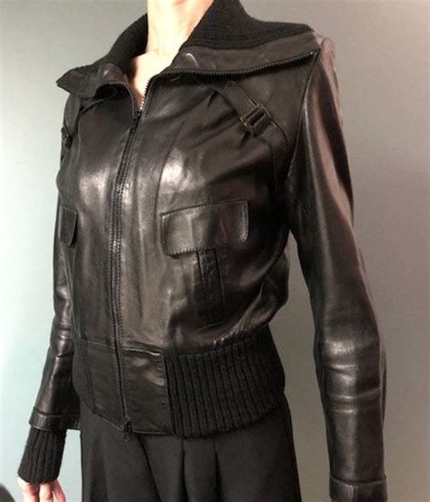 Handmade Womens Lamb Skin Leather Celebrity Jacket Leather Outfit