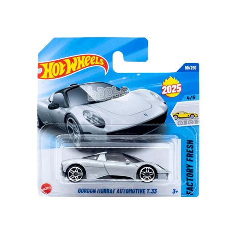Hot Wheels Gordon Murray Automotive T 33 FACTORY FRESH 2025 RELEASE Baebe Shop Your