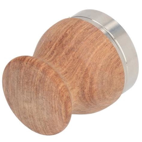 Dt Tamper Caf En Poudre Accessoires De Caf De Poign E En Bois