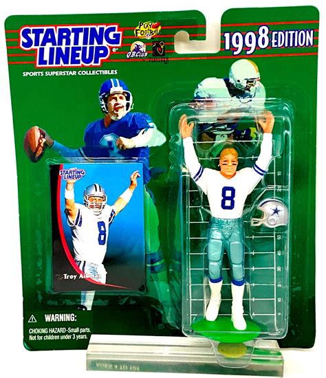 Vintage 1998 Edition Starting Lineup Troy Aikman Sports Superstar