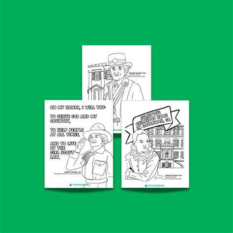 Girl Scout Printables Shop Troopleaderhub