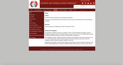 EFCC Recruitment 2023/2024 Application Portal & Form | www.efcc.gov.ng ...