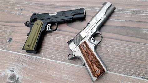 Springfield Operator Vs Garrison Battle Of The 9mm 1911 Pistols