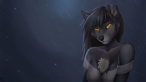 Wallpaper Anime Furry Anthro Darkness Screenshot Computer