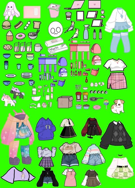 Gacha Green Screan Props Artofit