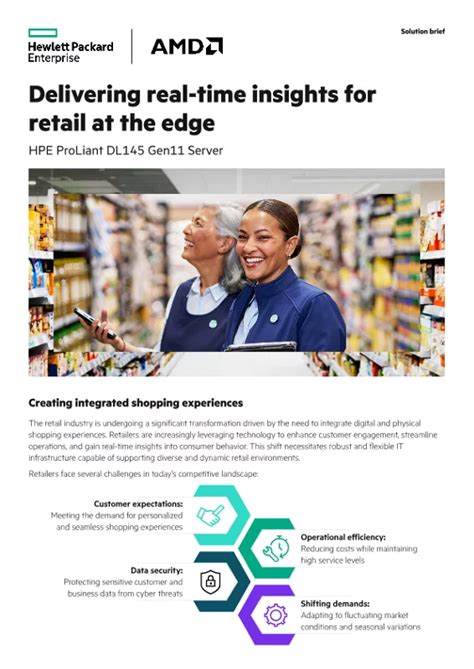 Delivering Real Time Insights For Retail At The Edge Hpe Proliant Dl145 Gen11 Server