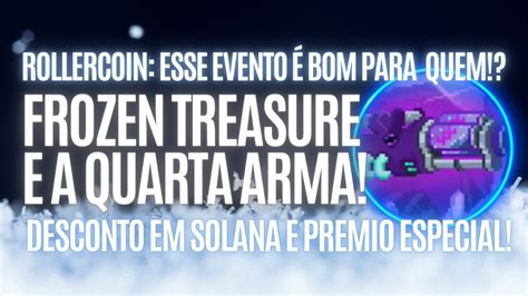 ROLLERCOIN NOVO EVENTO FROZEN TREASURE YouTube