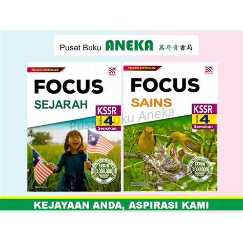 {aneka} Buku Rujukan Focus Kssr 2022 Tahun 4 Pelangi Shopee Malaysia