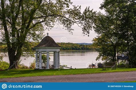 Lake Champlain By Fort Ticonderoga In The Fall Editorial Photo Image