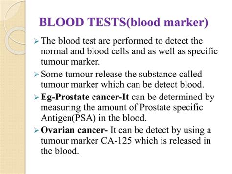 Cancer Diagnosis Methods Of Cancer Diagnosis Ppt