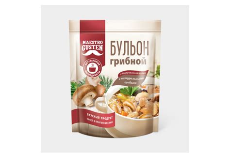 Бульон сухой «Maestro Gusten» грибной, 90 г – купить по приятной цене с ...