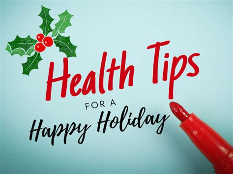 Easy Tips For Staying Healthy During The Holidays