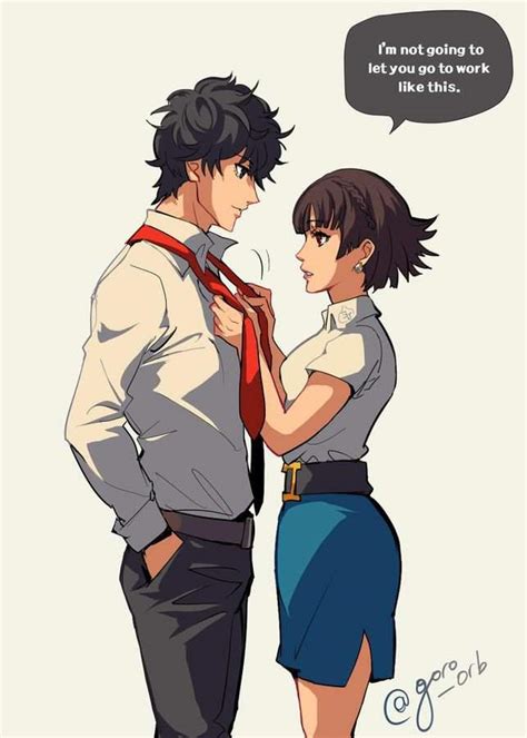 Persona V Rp Prompt Ren Amamiya X Makoto Niijima Smt Persona Amino