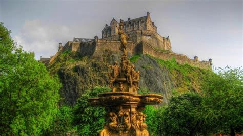 Edinburgh Castle Scotland HD Wallpaper - WallpaperFX