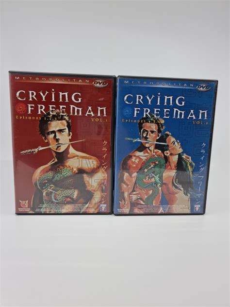 Dvd Crying Freeman Vol 1 Et Vol Nouvelle ère