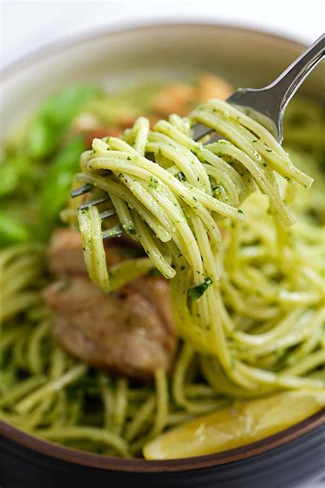 Pesto Pasta With Chicken Easy Delicious Recipes