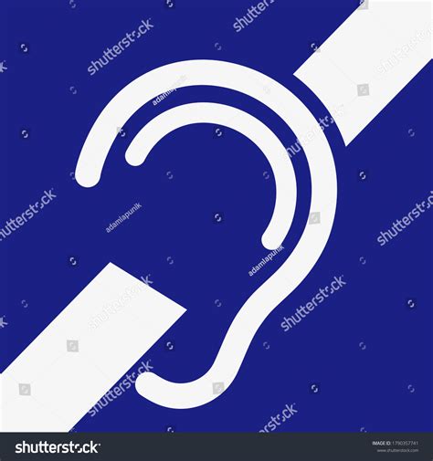 1,493 Hearing Impaired Icon Images, Stock Photos & Vectors | Shutterstock