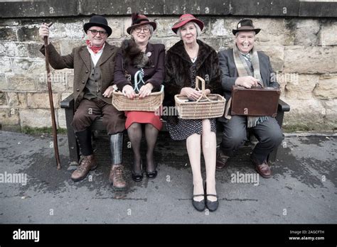 Characters at the Pickering War Weekend 2019 Stock Photo - Alamy