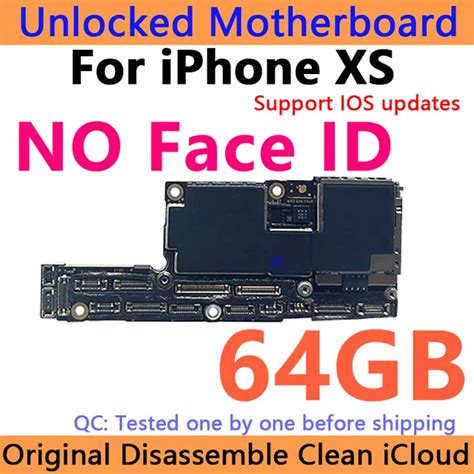 100 Original Board For IPhone XR X Xs Max Motherboard With Face ID