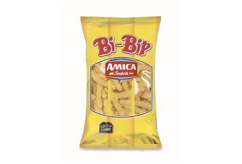 Patatina Bi Bip Croccantino Al Formaggio G Amica Chips Sanfelici