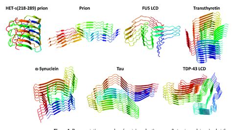 Representative Examples Of Proteins Adopting Cross Structures