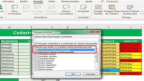 Proteger planilhas e células do Excel Dicas do Excel