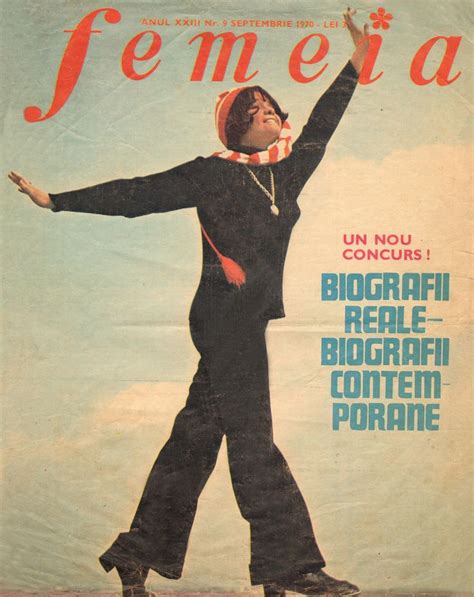 1970 - Margareta Paslaru - revista Femeia nr.9