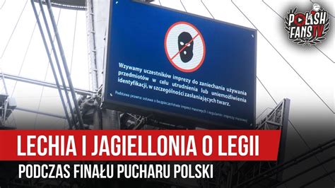 Lechia i Jagiellonia o Legii podczas finału Pucharu Polski 02 05 2019