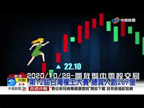 第12屆台灣權王大賽 總買入創267億│中視新聞 20220120