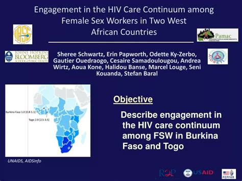 Ppt Engagement In The Hiv Care Continuum Among Female Sex Workers In Two West African