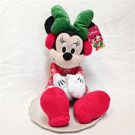 Disney Toys 2 Disney Holiday Snowflake Minnie Mouse Plush Poshmark