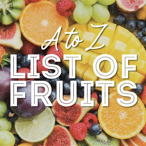 The ABCs of Fruits and Veggies | Live Eat Learn