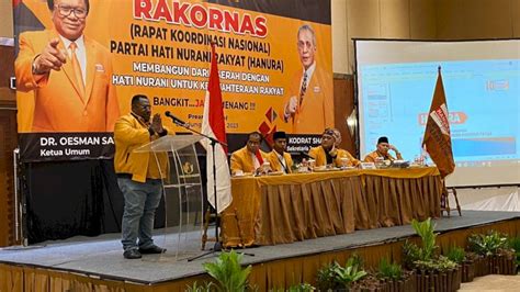 Rakornas Di Bandung Dihadiri Ribuan Kader Dari Papua Hanura Optimis