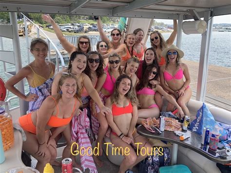 Lake Travis Bachelorette Party Boat Rental Good Time Tours