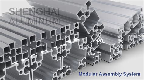 Aluminum Modular Assembly T Slot Profiles