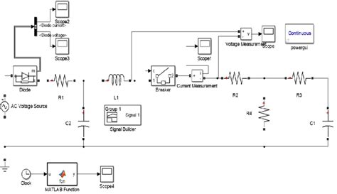 The Developed Educational Model Of The Voltage Generator Download Scientific Diagram