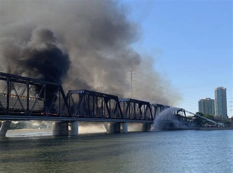 Union Pacific Bridge Collapses in Fiery Derailment in Arizona - Railfan & Railroad Magazine