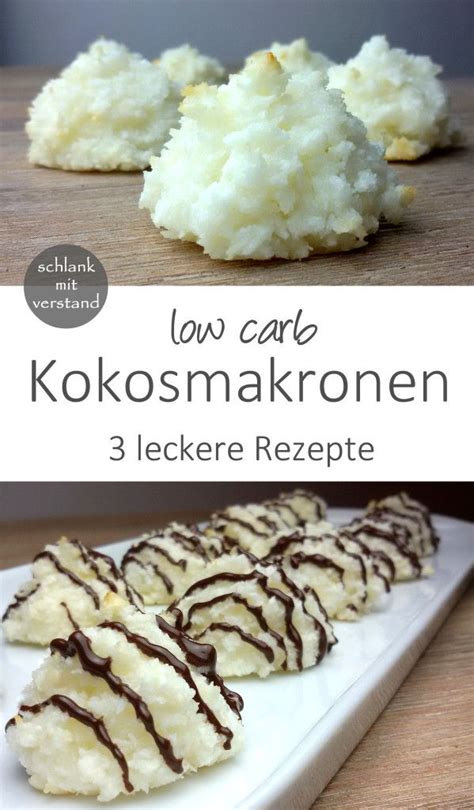 Low Carb Kokosmakronen Keks Rezept Zum Abnehmen Artofit