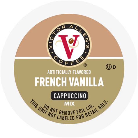 K-Cup Victor Allen French Vanilla Cappuccino – CeeVee Vending Office ...