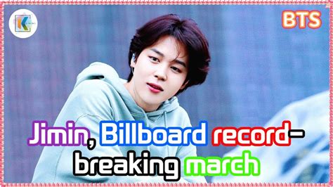 Jimin From Bts Achieves Consecutive Weeks On The U S Billboard