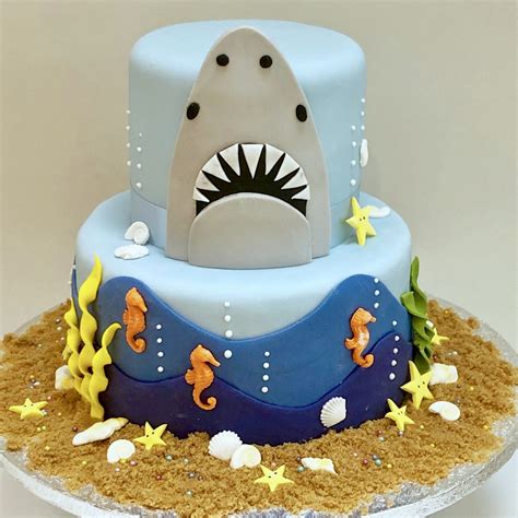 The Top 15 Ideas About Shark Birthday Cake Easy Recipes To Make At Home