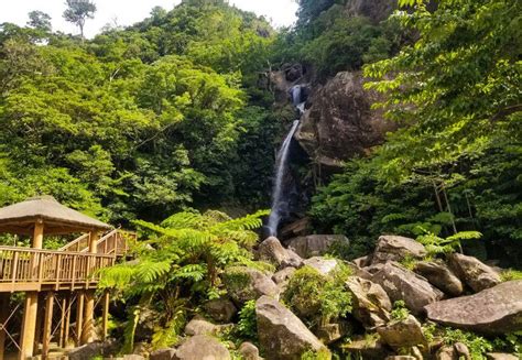 Tataki Falls Beautiful River Hike And Waterfall On Okinawa Island