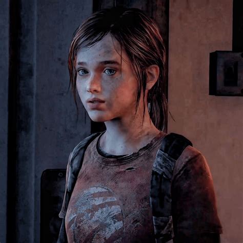 Tlou Ellie Icon Ellie Young The Last Of Us Ellie