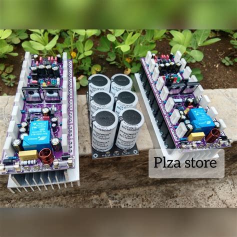 Jual Kit Driver Power Amplifier Socl Tef U Fullset Plus Psu Isi