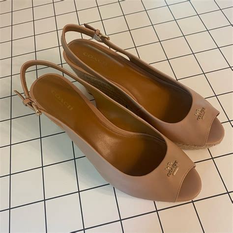 Nude Coach Wedges Gem