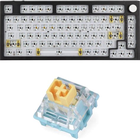 Amazon Epomaker Reccazr Kw Hot Swappable Keyboard Kit With Sea Salt Silent Switches