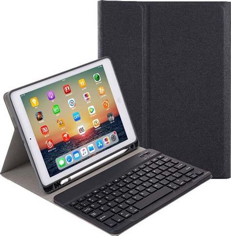 IPad 2021 2020 2019 Hoes 10 2 Inch Bluetooth Toetsenbord Case