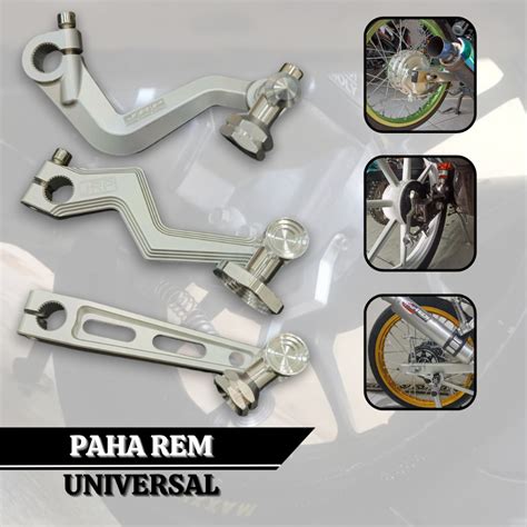 Jual Paha Rem Universal Paha Rem Motor JRP Model Bengkok Dan Petir