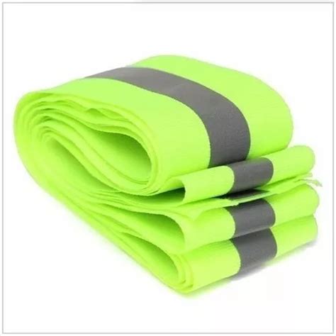 10m X 5cm Faixa Refletiva Verde Fluorescente P Uniforme MercadoLivre